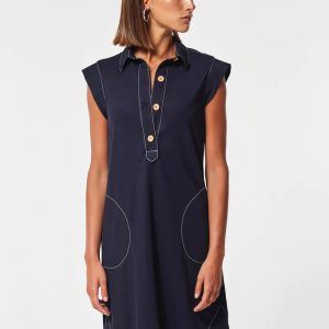 VESTIDO LIRIO PUNTO GRANITO