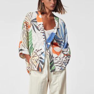 KIMONO-CREP KILENA CREP MARROCAINE