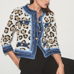 CHAQUETA ANIMAL PRINT NICOLA
